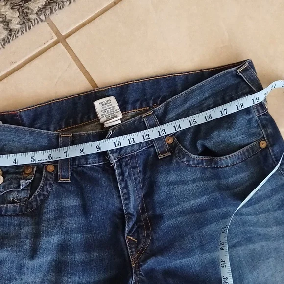 True Religion Billy bootcut mens jeans dark wash 38 29 - Picture 3 of 15